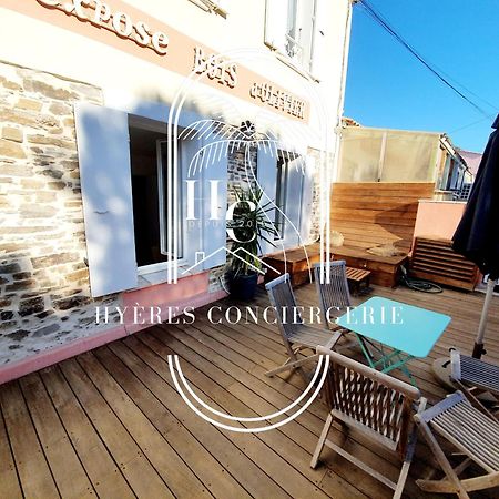 Petit Moulin-T3 Giens-Clim-Parking Apartment อิแยร์ ภายนอก รูปภาพ
